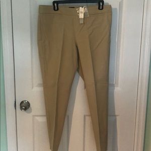 Tan suit pants